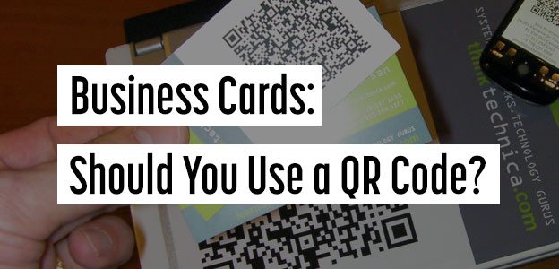 business cards qr code