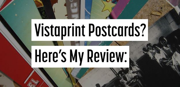 my vistaprint postcards review