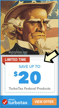 turbotax discount banner