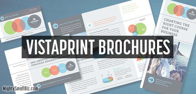 vistaprint brochures reviews