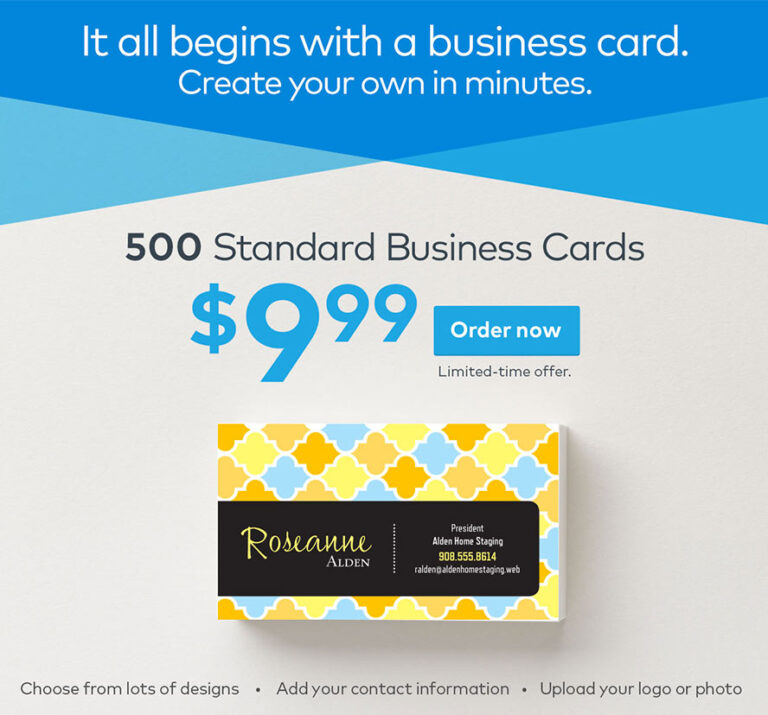 500 Vistaprint Business Cards for 5? (Updated) • 2023