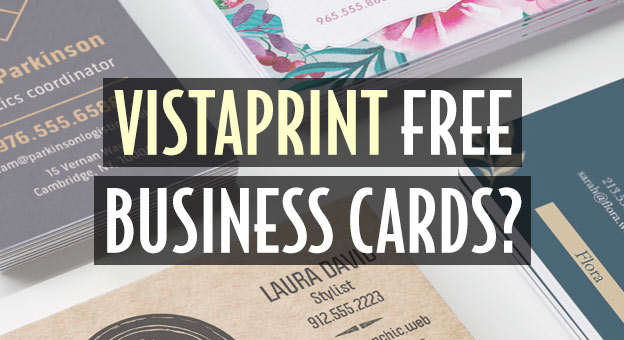 vistaprint free business cards header